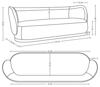 Manhattan Comfort Siri Sofa