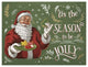 "Santas List III" Digital Paper Print by Janelle Penner, 18"x14"