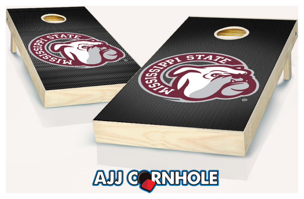 Mississippi State Slanted Cornhole Set