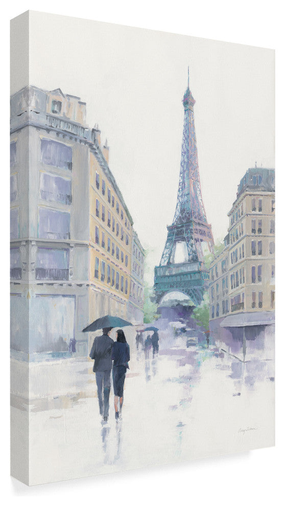 Avery Tillmon ''Walking In The Rain'' Canvas Art, 22"x32"