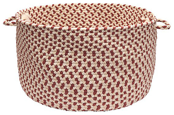 Colonial Mills Basket Elmwood Rosewood Round