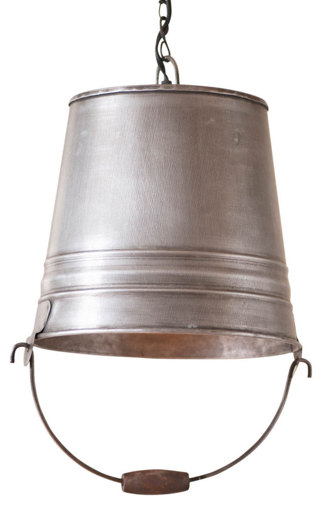 Irvin's Country Tinware Water Bucket Pendant