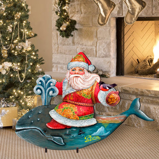 Whale Tales Scenic Decorative Ornament, Small