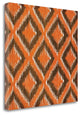 "Fall Ikat II" By Jennifer Pugh, Giclee Print on Gallery Wrap Canvas