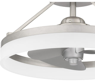 Quoizel PCOH3120 Cohen 19.75" 3 Blade Indoor LED Ceiling Fan - Brushed Nickel