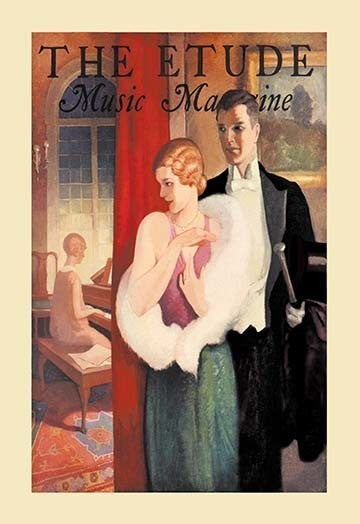 Etude Music Magazine - Framed Paper Poster 20" x 30"