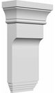 6"W x 2"D x 10 3/8"H Edwards Smooth Bracket