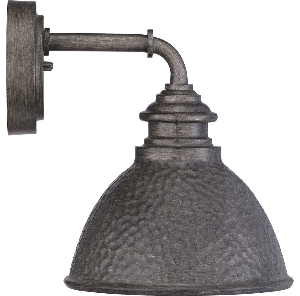 Englewood 1-Light Small Wall Lantern, Antique Pewter