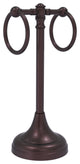 Carolina 2 Ring Guest Towel Stand, Antique Bronze