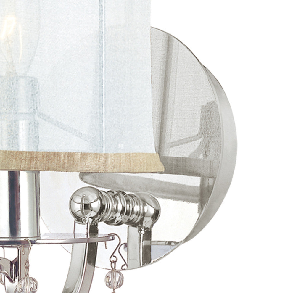 Crystorama Lighting Group 5621 Hampton 13" Tall Wall Sconce - Polished Chrome