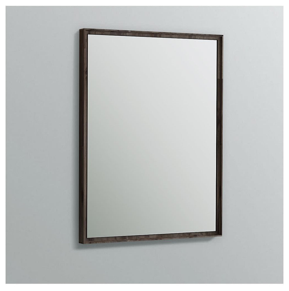 Fresca FMR3126 Formosa 32" x 26" Framed Bathroom Mirror - Acacia Wood
