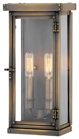 Hinkley Lighting 2004 Hamilton 2 Light 14-1/4" Tall Heritage - Dark Antique