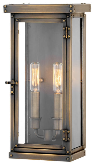 Hinkley Lighting 2004 Hamilton 2 Light 14-1/4" Tall Heritage - Dark Antique
