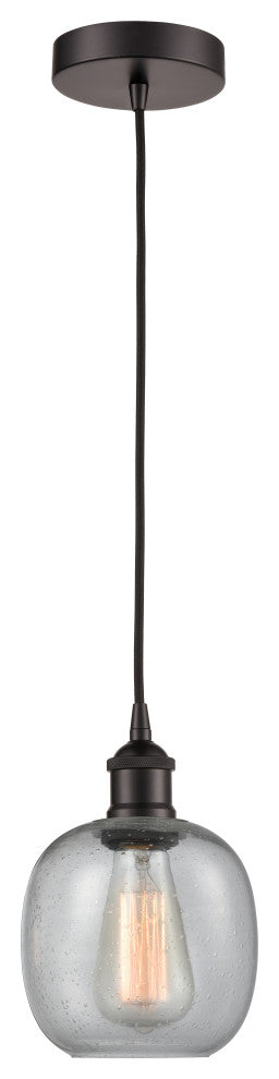 Innovations 616-1P-OB-G104-LED 1-Light Mini Pendant, Oil Rubbed Bronze