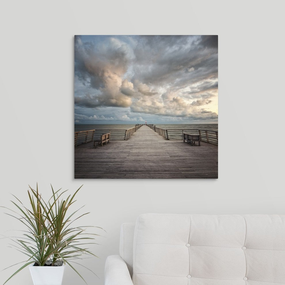 "Heaven's Gate" Wrapped Canvas Art Print, 24"x24"x1.5"