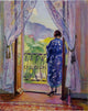 Henri Lebasque The Blue Robe, 20"x25" Gallery Wrapped Canvas Print