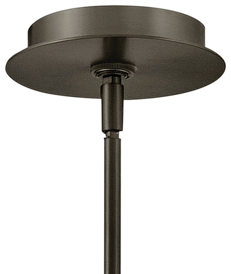 Fredrick Ramond Cava Large Convertible Semi-Flush Mount, Black Oxide