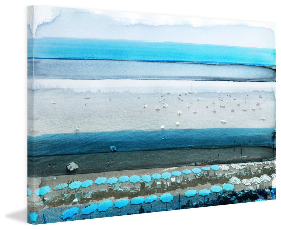 "Spiagga" Fine Art Canvas Print, 24"x16"