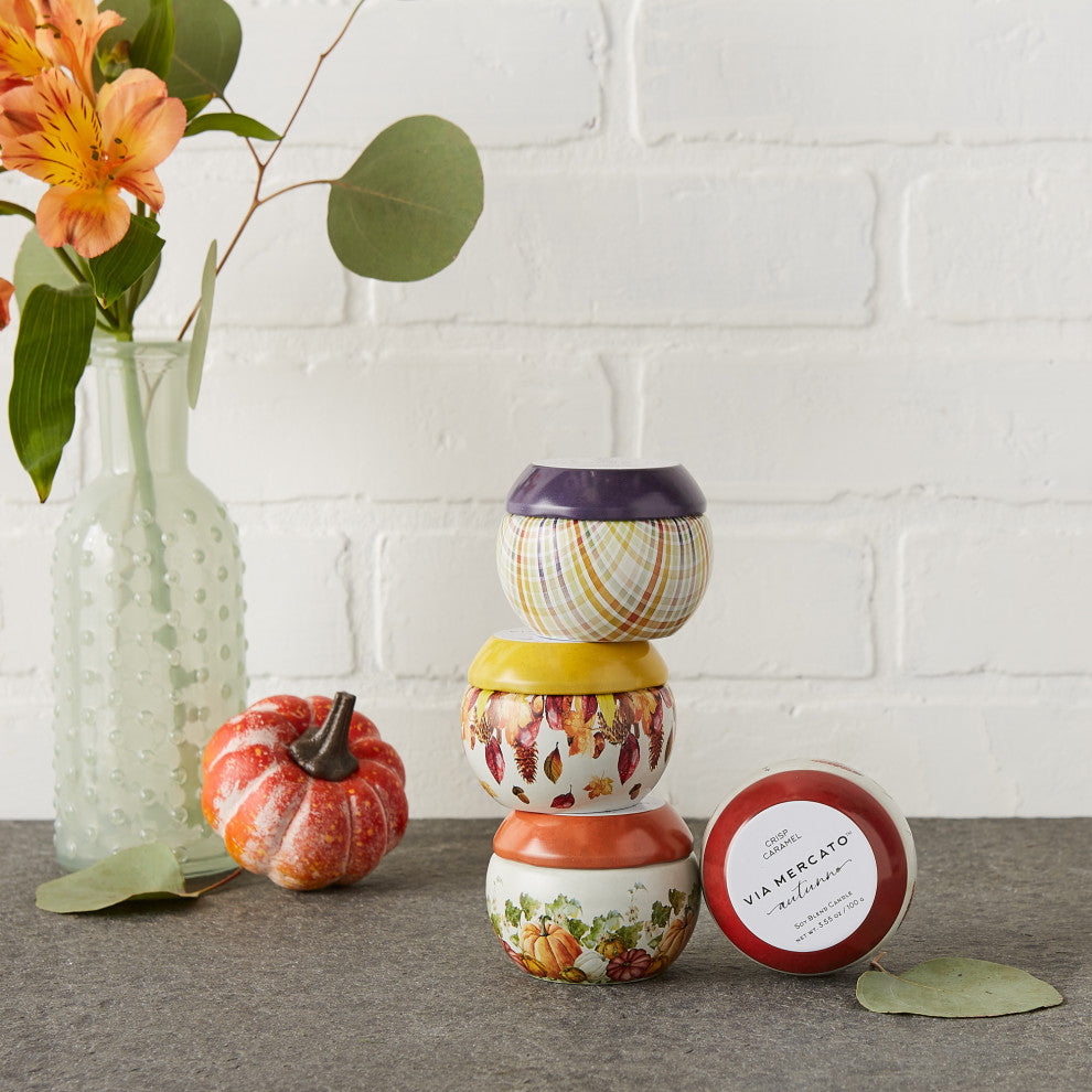 3.5Oz Autunno Candle - Sparkling Cider