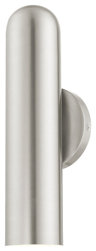 Brushed Nickel Mid Century Modern, Urban, Scandinavian Single Sconce