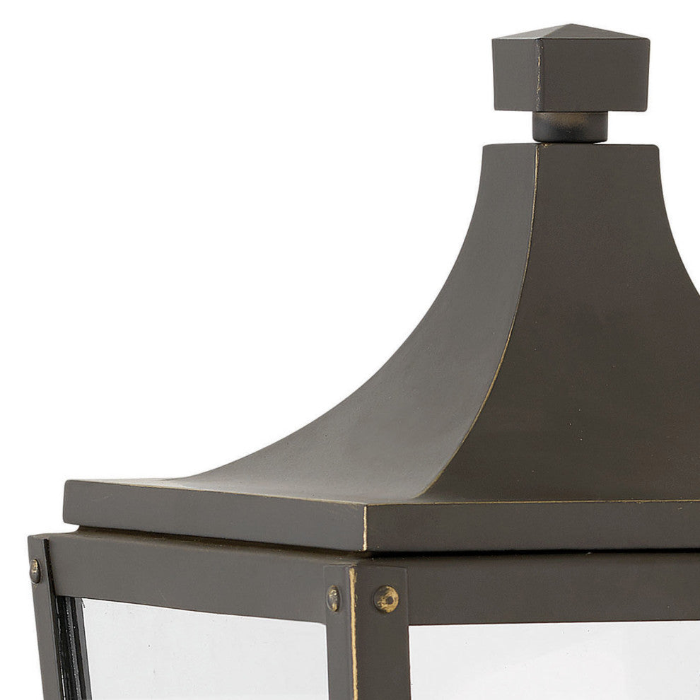 Hinkley Jaymes Medium Wall Mount Lantern, Oil Rubbed Bronze