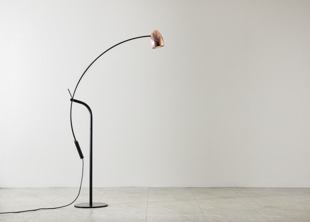Hercules Floor Lamp, Copper