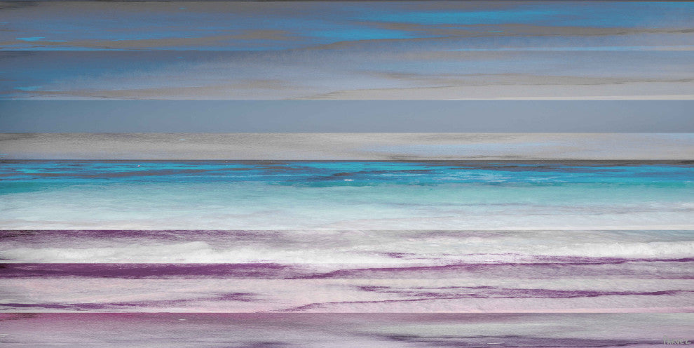 "Shoreline" Print on Canvas, 60"x30"
