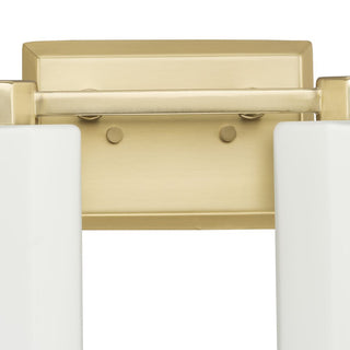 Estrada Collection 4-Light Contemporary Bath and Vanity Light, Brushed Gold