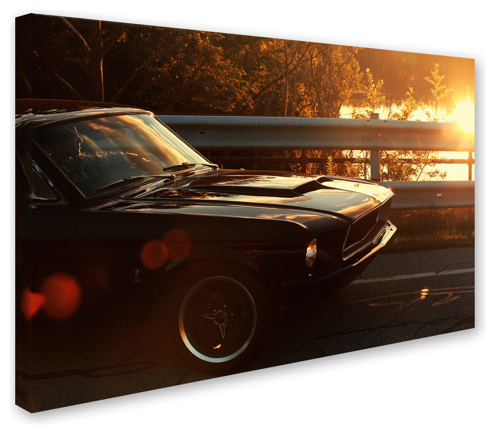 Jason Shaffer '67 Mustang' Canvas Art, 32x22