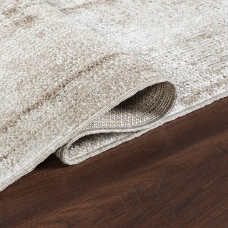 Machine Washable Liam Beige/Brown Runner