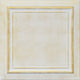 19.6"x19.6" Styrofoam Glue Up Ceiling Tiles R24 White Satin Washed Gold
