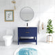 BNK 36" Freestanding Bathroom Vanity With 2 Soft-Close Drawers, 1 Shelf, 36"x18"