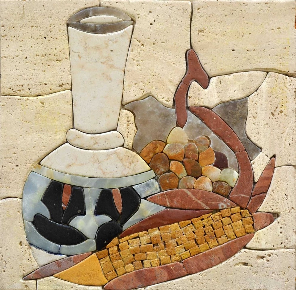 Mosaic Patterns, Corn, 24