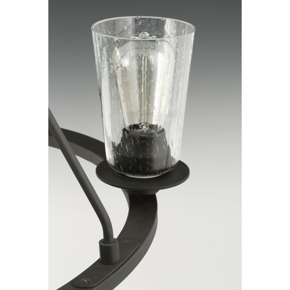 Debut 3-Light Semi-Flush Convertible, Graphite