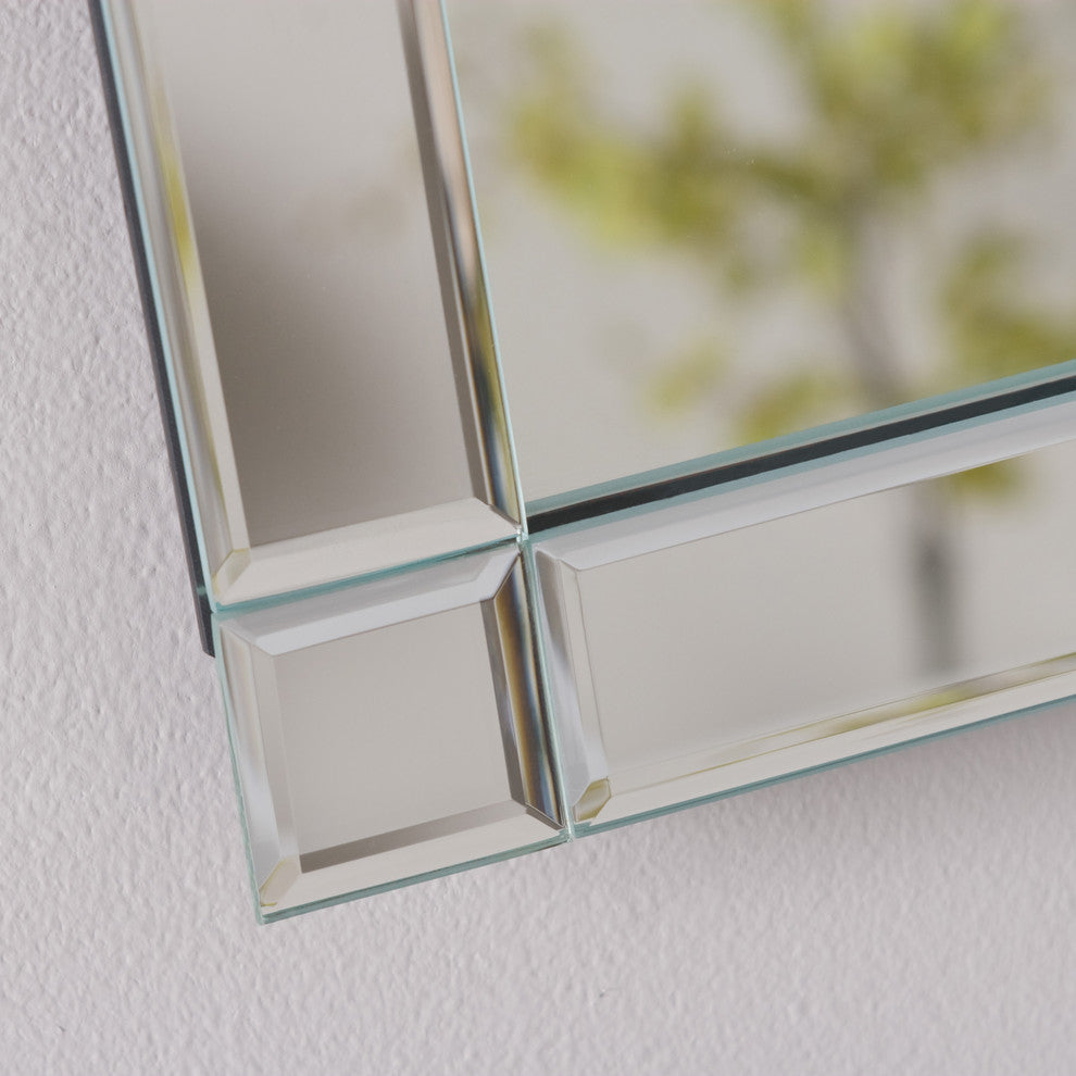 Frameless Beveled Kinana Mirror