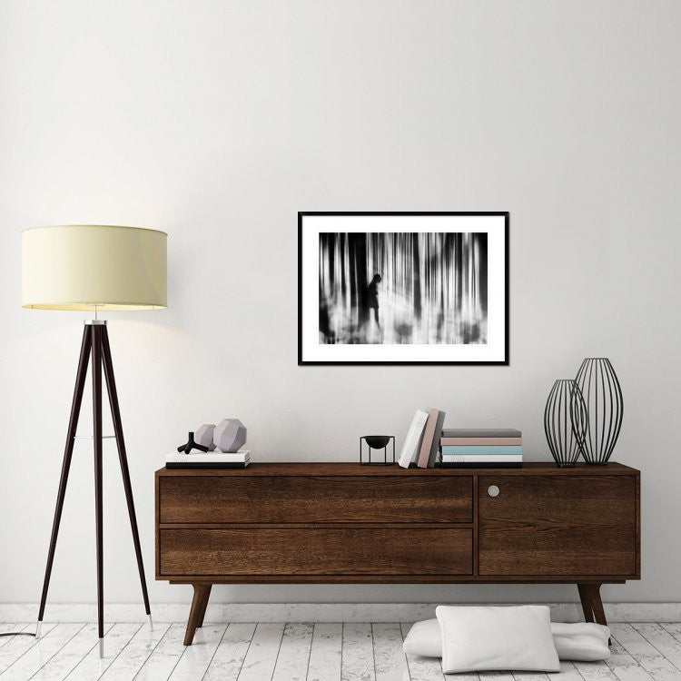 "Caught In The Sorrow" Framed Digital Print by Stefan Eisele, 38"x28"