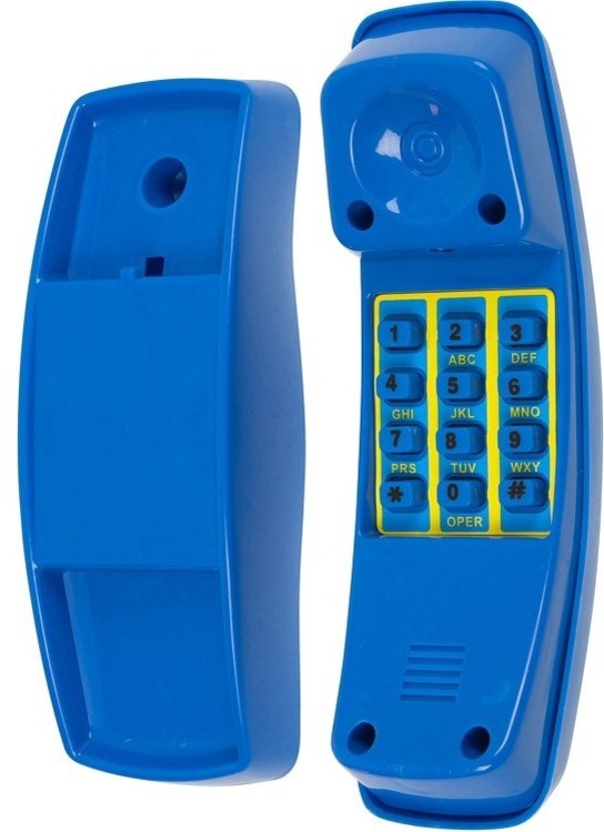 Swing Set Telephone, Blue