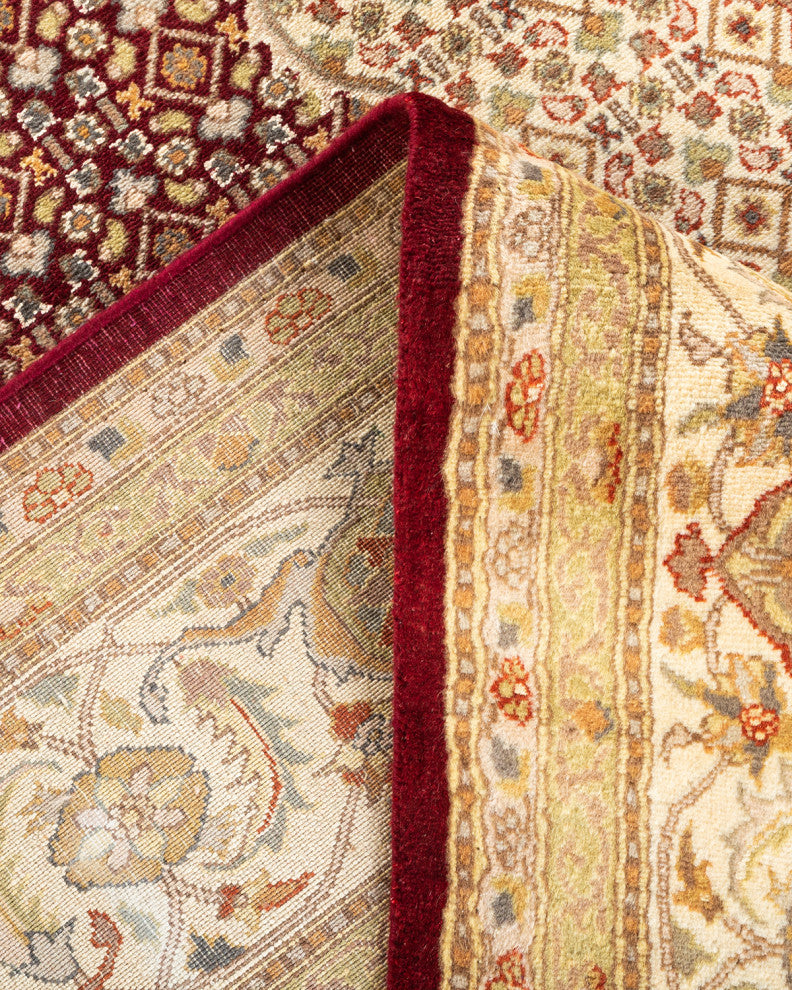 Mogul, One-of-a-Kind Hand-Knotted Area Rug Red, 7'10"x10'5"