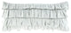 Surya Ruffle RLE-006 14"x32" Pillow Cover, Ice Blue
