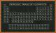 Periodic Table Of Elements, Giclee Reproduction Artwork