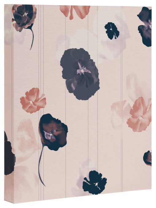 Deny Designs Khristian A Howell Mademoiselle In Pink Art Canvas