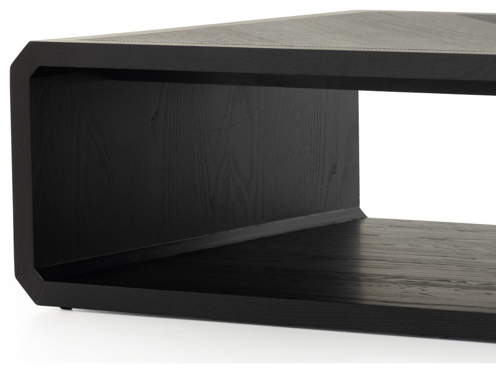 Caspian Coffee Table-Black Ash