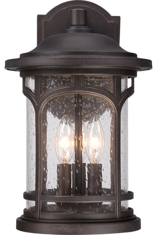 Quoizel MBH8409PN Three Light Outdoor Wall Lantern Marblehead Palladian Bronze