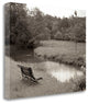 "Banc De Jardin - 64" By Alan Blaustein, Giclee Print on Gallery Wrap Canvas