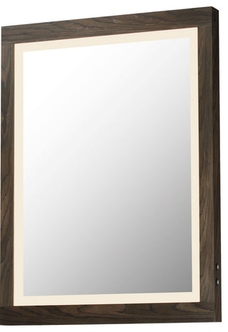 ET2 E42052 Sawyer 24"W x 36"H Rectangular Flat Framed Accent - Walnut