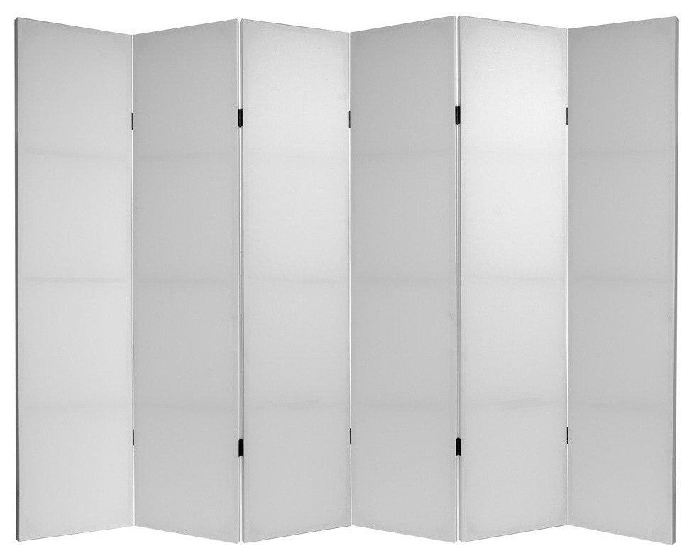 6'' Tall Do It Yourself Canvas Room Divider 6 Panel