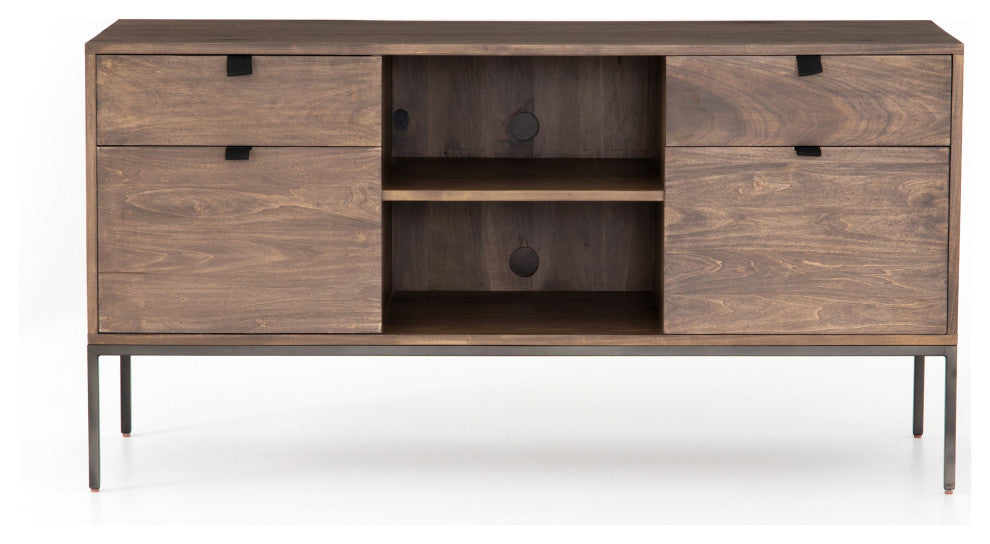 Trey Modular Filing Credenza-Auburn Popl