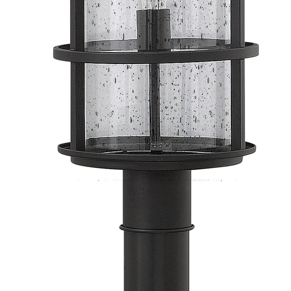 Hinkley Saturn Large Post Top Or Pier Mount Lantern, Satin Black