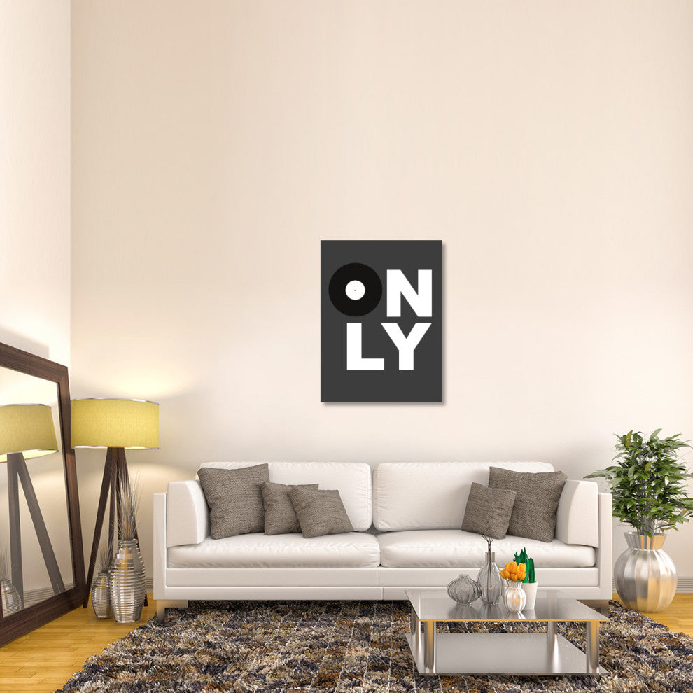 "Only Vinyl Poster 3" Fine Art Print