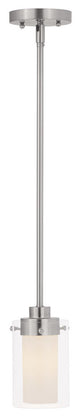 Manhattan Mini Pendant, Brushed Nickel